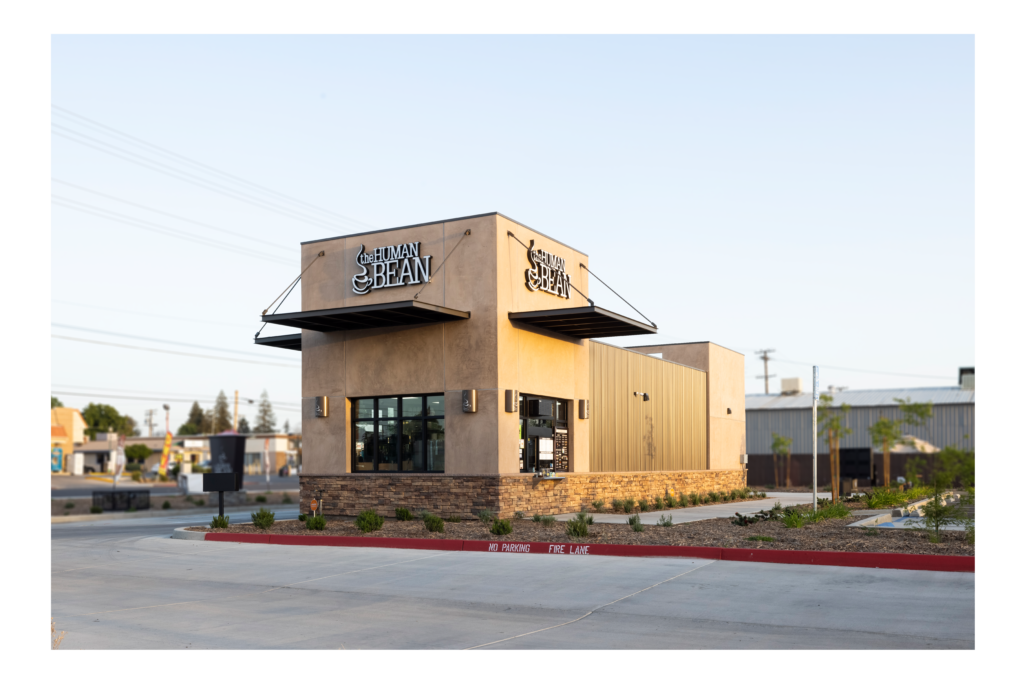 The Human Bean coffee shop exterior templeton california