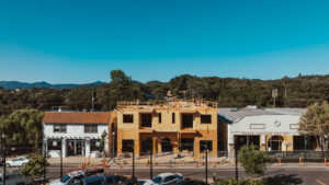 La Moda Mixed Use in atascadero under construction